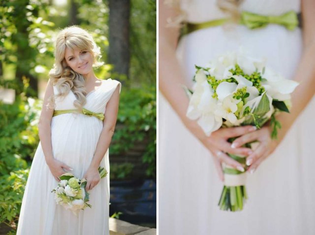 Беременная свадьба